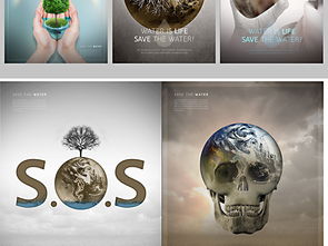 綠色科技，共植未來(lái)——環(huán)保公益廣告設(shè)計(jì)指南與素材分享